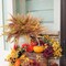 6-Pack Artificial Fall Flowers & Boston Ferns – UV-Resistant Faux Plants for Outdoor Garden, Front Porch, Sidewalk, Window Boxes & Indoor Autumn Décor (Orange)